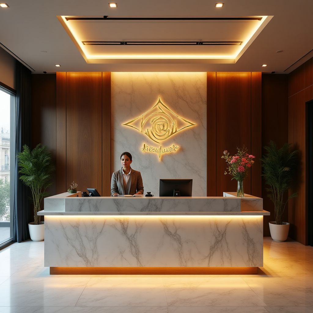 Recepción de la oficina de Córdoba